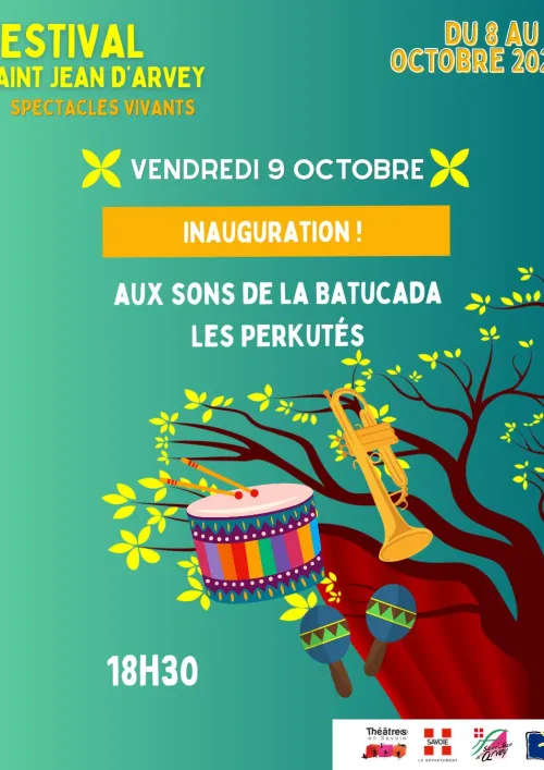 Inauguration avec les pérkutés